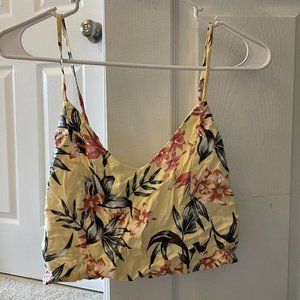 tropical crop top